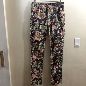 Fun Anna Scott 🇬🇧 floral denim pants